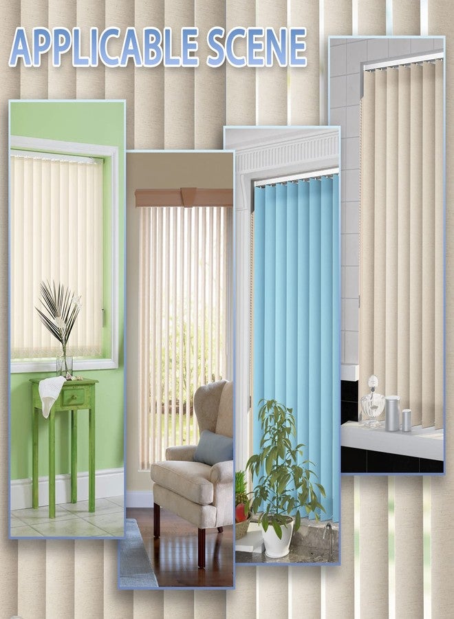Litoexpe 12 Pcs Vertical Blind Vane Savers, White Blind Clip, Window Blind Replacement - Image 4